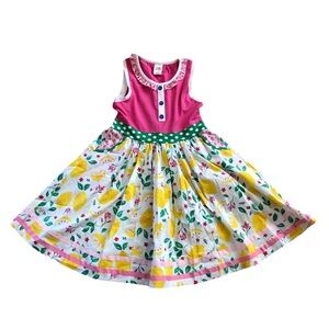 Wildflowers Lemon Dress